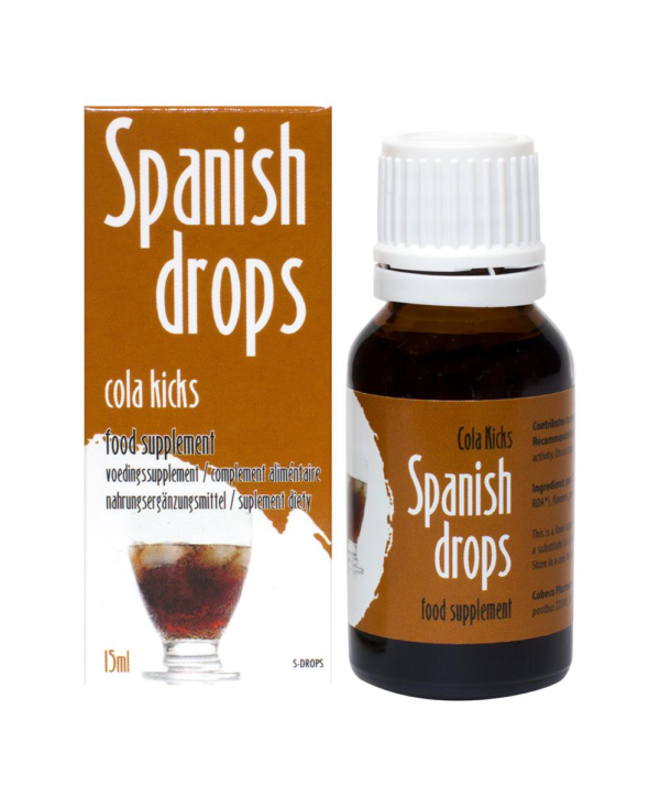 Spanish Fly – Picaturi afrodisiace crestere libido scazut, unisex, aroma Cola Kicks - 15 ml