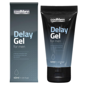 CoolMann Delay – Gel anti ejaculare precoce, intarziere ejaculare - 40 ml