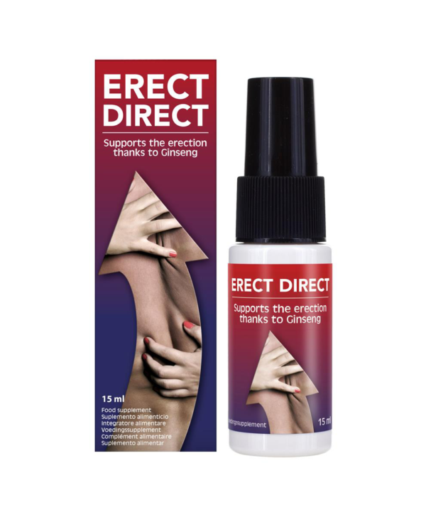 Erect Direct – Picaturi afrodisiace energizante crestere libido, unisex - 15 ml