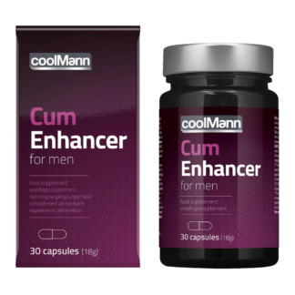 CoolMann Cum Enhancer – Capsule marire cantitate si calitate sperma - 30 buc