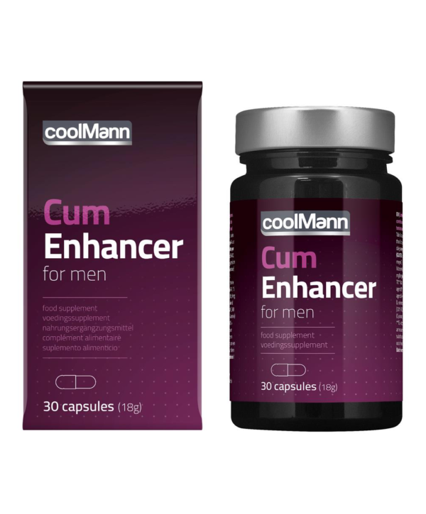 CoolMann Cum Enhancer – Capsule marire cantitate si calitate sperma - 30 buc