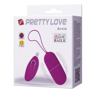 Pretty Love Arvin – Ou Vibrator cu Telecomanda, Silicon Premium, Ø 3.2 cm