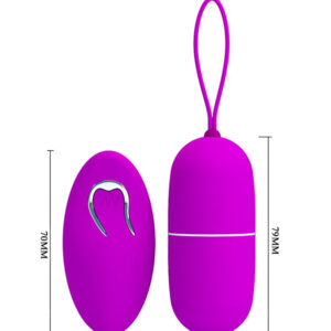 Pretty Love Arvin – Ou Vibrator cu Telecomanda, Silicon Premium, Ø 3.2 cm