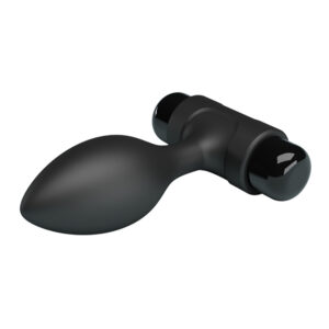 Pretty Love Vibra Butt Plug – Dop anal cu Vibratii, Waterproof, Silicon Premium, 8.6 cm, Ø 2.7 cm