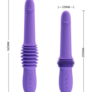 Pretty Love Pazuzu – Vibrator Punctul G, cu Penetrare Autonoma, Waterproof, 29.2 cm, Ø 3.2 cm