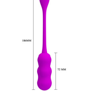 Pretty Love Leshy – Ou Vibrator cu Telecomanda, Silicon Premium, Ø 2.8 cm