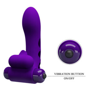 Pretty Love Orlando – Vibrator Honey Finger Sleeve, Waterproof, mov