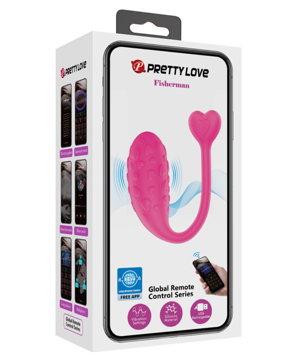 Pretty Love Fisherman – Ou Vibrator, Control la Distanta, Vibratii intense, ABS Premium, Ø 3.2 cm