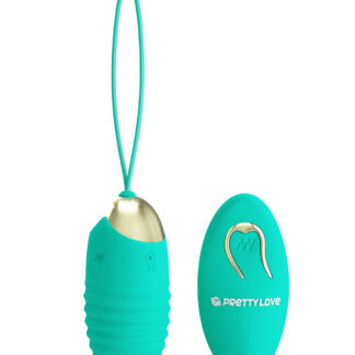Pretty Love Jessica Green – Ou Vibrator cu Telecomanda, Silicon Premium, Ø 3.3 cm