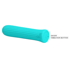 Pretty Love Blanche – Vibrator Bullet, Waterproof, Silicon Premium, 10 cm, Ø 2 cm