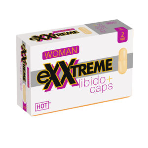 HOT eXXtreme – Capsule crestere libido scazut femei cu Muira Puama, acid folic si vitamina B3 - 2 buc