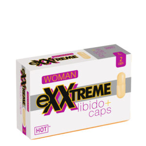 HOT eXXtreme – Capsule crestere libido scazut femei cu Muira Puama, acid folic si vitamina B3 - 2 buc