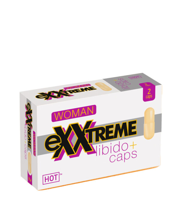 HOT eXXtreme – Capsule crestere libido scazut femei cu Muira Puama, acid folic si vitamina B3 - 2 buc