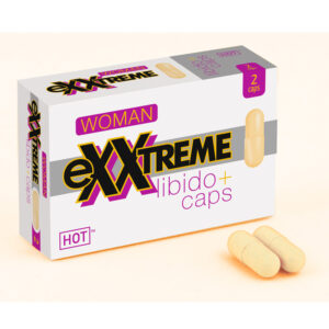 HOT eXXtreme – Capsule crestere libido scazut femei cu Muira Puama, acid folic si vitamina B3 - 2 buc