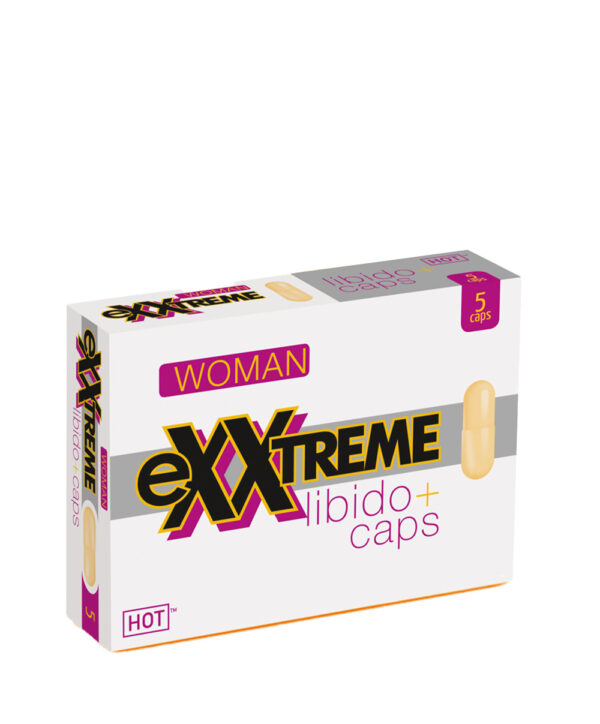 HOT eXXtreme – Capsule crestere libido scazut femei cu Muira Puama, acid folic si vitamina B3 - 5 buc