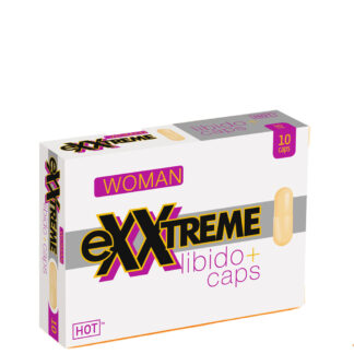 HOT eXXtreme – Capsule crestere libido scazut femei cu Muira Puama, acid folic si vitamina B3 - 10 buc