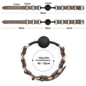 Rebellion Ball Gag – Calus cu bila