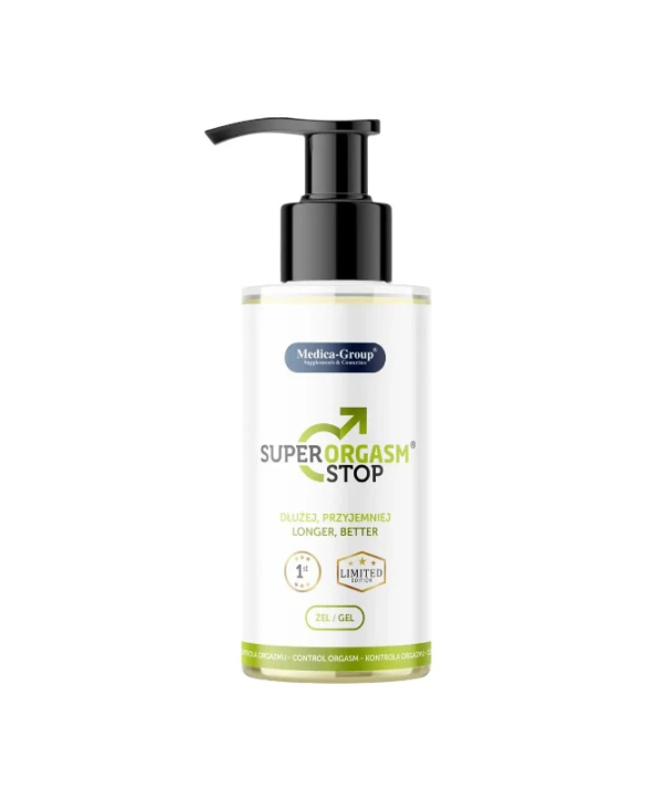 Super Orgasm Stop – Gel anti ejaculare precoce, intarziere ejaculare - 150 ml