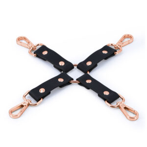 Bondage Hog Tie Black – Sistem de Legare in X
