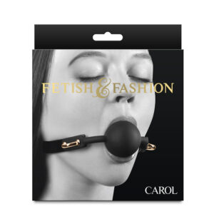 Carol Ball Gag Black – Calus cu bila