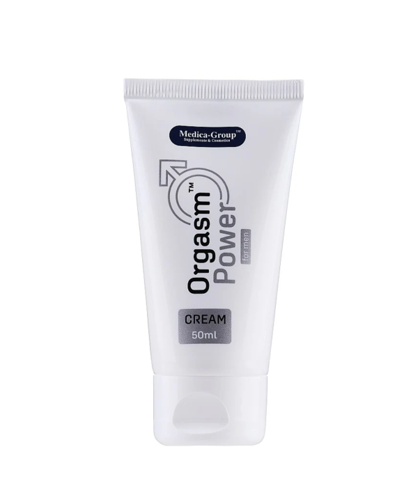 OrgasmPower Men – Crema anti ejaculare precoce, intarziere ejaculare si erectie puternica - 50 ml