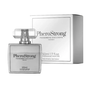 PheroStrong Exclusive – Parfum cu feromoni pentru barbati, cu note de lavanda, piper si bergamota - 50 ml