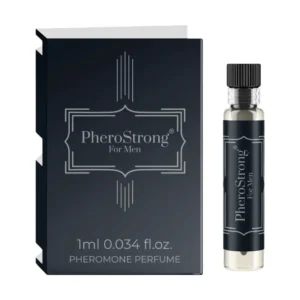 PheroStrong – Mostra Parfum cu feromoni pentru barbati, cu note de grepfrut si iasomie - 1 ml