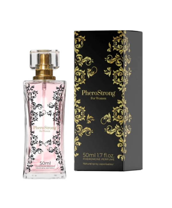 PheroStrong – Parfum cu feromoni pentru femei, cu note de floare de clopotel, lamaie si mar - 50 ml