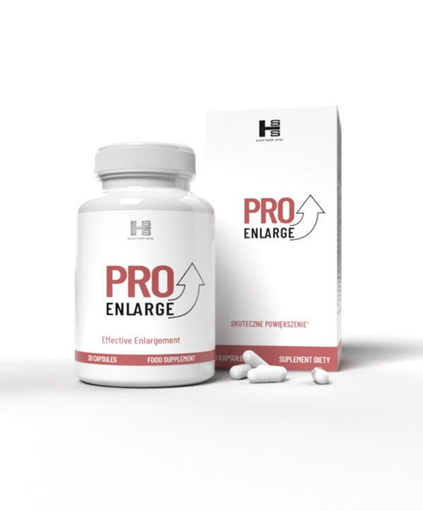 Pro Enlarge – Capsule marire penis si imbunatatirea performantei sexuale, cu L-Arginina, Maca - 30 buc