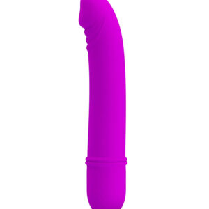 Pretty Love Beck – Vibrator Bullet Waterproof, Silicon Premium, roz, 12 cm, Ø 2 cm