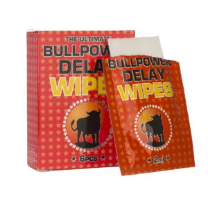 BULL Power Delay Wipes – Servetele anti ejaculare precoce, intarziere ejaculare - 6 buc