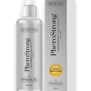 PheroStrong Exclusive – Ulei de masaj erotic premium, cu feromoni, pentru barbati - 100 ml