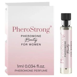 PheroStrong Beauty – Mostra Parfum cu feromoni pentru femei, pe baza de iasomie, portocala si vanilie - 1 ml