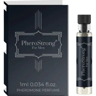 PheroStrong – Mostra Parfum cu feromoni pentru barbati, cu note de grepfrut si iasomie - 1 ml