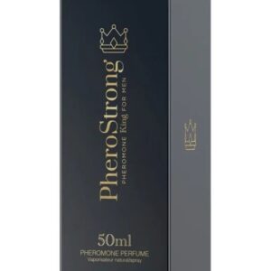 PheroStrong King – Parfum cu feromoni pentru barbati, cu note patchouli si lemn de santal - 50 ml