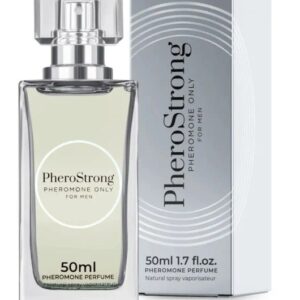 PheroStrong Only – Parfum cu feromoni pentru barbati, cu note de cedru si mosc alb - 50 ml