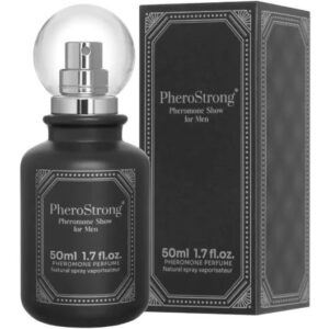 PheroStrong Show – Parfum cu feromoni pentru barbati, cu note de lavanda si boabe de tonka - 50 ml