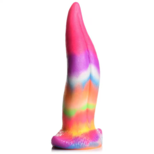Creature Cocks Unicorn Kiss – Huge Dildo, Glow in The Dark, Silicon Premium, 21 cm