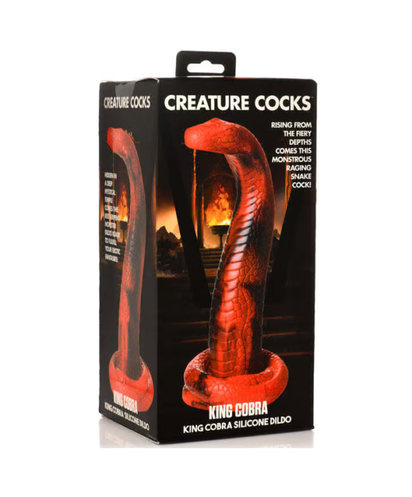 Creature Cocks King Cobra – Huge Dildo, Snake Monster, Silicon, 21 cm