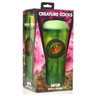 Creature Cocks Raptor Reptile – Masturbator Barbati, Silicon Premium, 22 cm