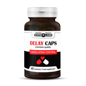Delay Caps – Pastile anti ejaculare precoce, intarziere ejaculare - 60 buc