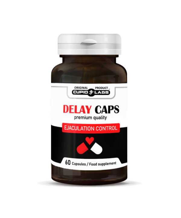 Delay Caps – Pastile anti ejaculare precoce, intarziere ejaculare - 60 buc