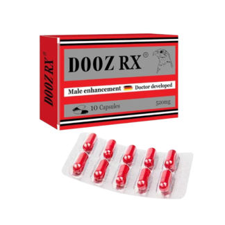Dooz RX – Capsule crestere potenta si erectie puternica - 10 buc