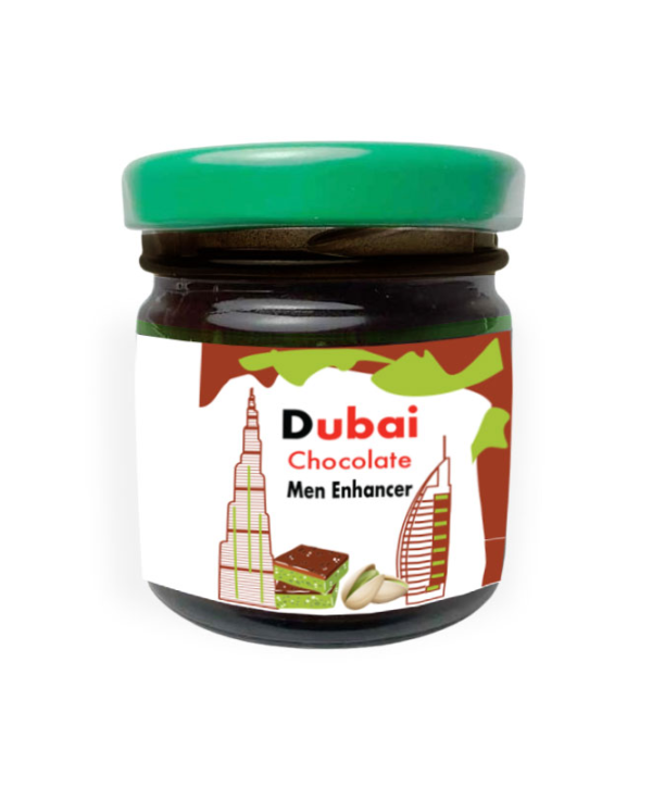 Dubai Chocolate Men Enhancer – Ciocolata afrodisiaca pentru erectie puternica si crestere libido scazut - 40 g