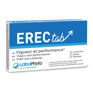 Erectab Labophyto – Capsule erecție puternica, cu Ashwagandha și Tribulus, suplimente potență și virilitate - 20 buc