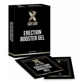 Erection Booster Gel XPower – Plicuri gel erectie puternica, cu Ashwagandha, Tribulus terrestris si Ginseng - 6 buc
