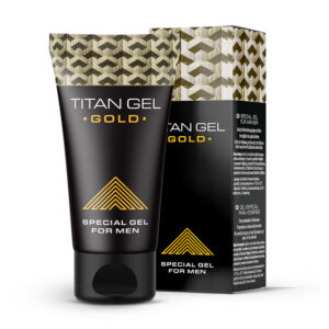TITAN GEL GOLD – Gel marire penis, erectie puternica, lubrifiant - 50 ml