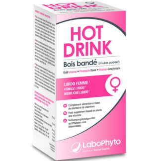 HOT DRINK Women Labophyto – Afrodisiac Creștere libido scăzut femei, cu Muira Puama, Maca, Rhodiola, vit. C, B6, B9 - 250 ml