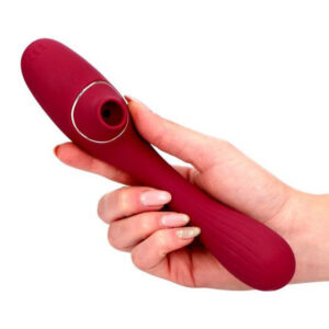 Red Shape – Vibrator Stimulator clitoris si punctul G, suctiune, functie dubla