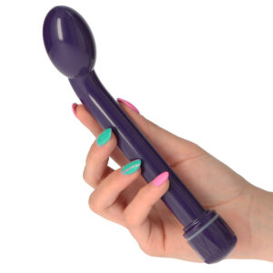 Wrench – Vibrator Punctul G Waterproof, ABS Premium, mov, 20.5 cm, Ø 3.5 cm